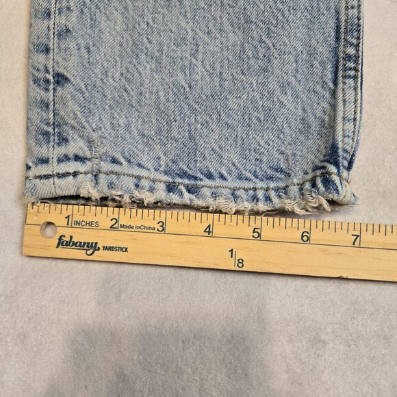 Zara The Truth Slim Distressed Light Wash Denim Jeans Size‎ 8 - Picture 3 of 8